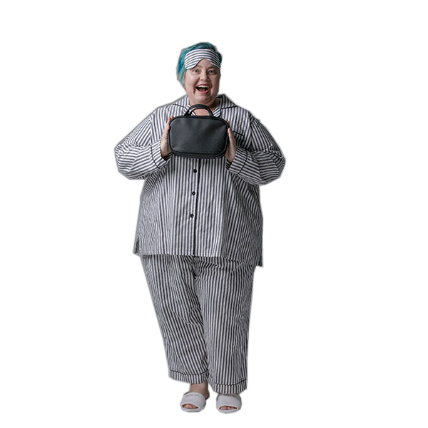 Striped summer Plus Size PJs in soft cotton – Joolz Fashion