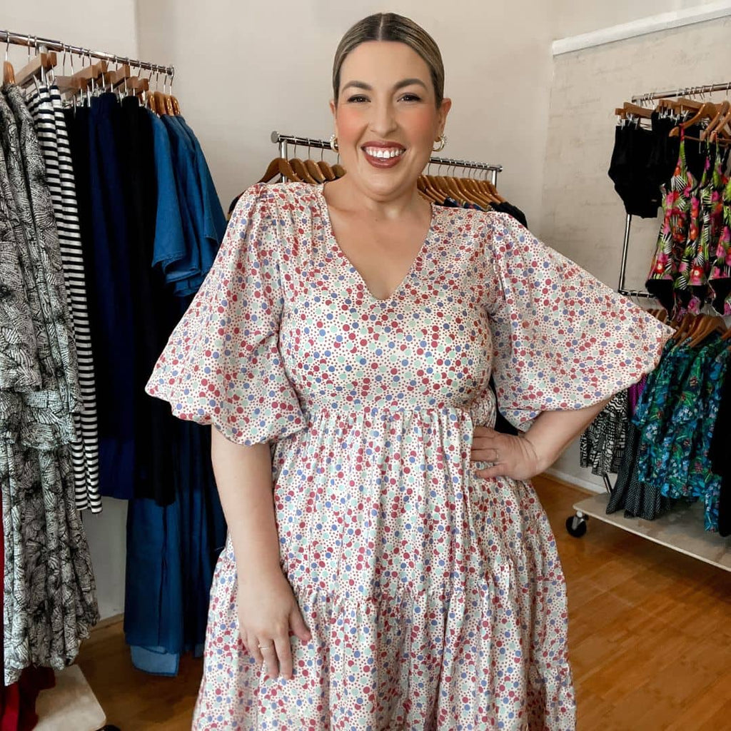 Limited edition plus size pink polka dot silk Pollyanna Dresses perfec Joolz Fashion Limited edition plus size pink polka dot silk Pollyanna Dresses perfec Joolz Fashion
