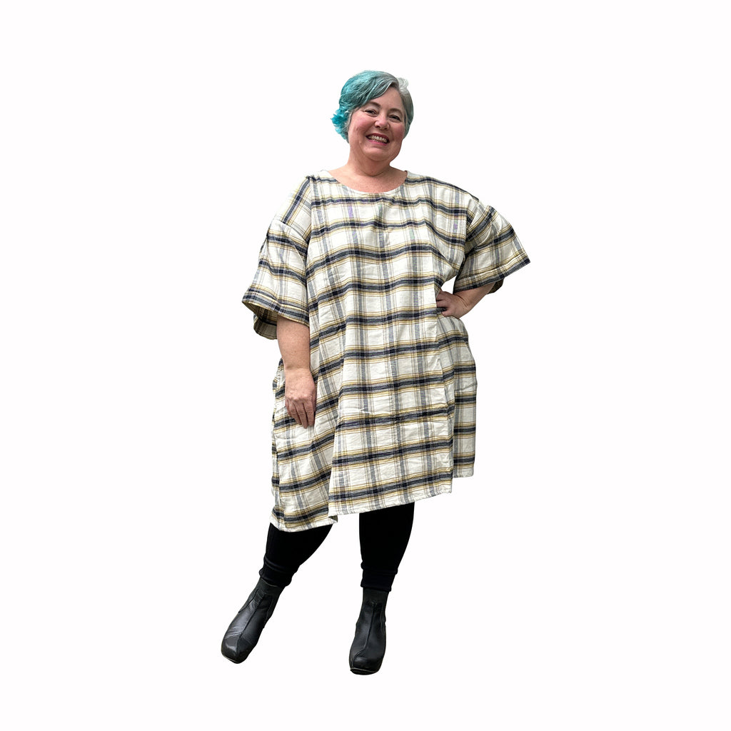 Winter Frankie | Plus Size  Oversized Tshirt Dress - Made to order