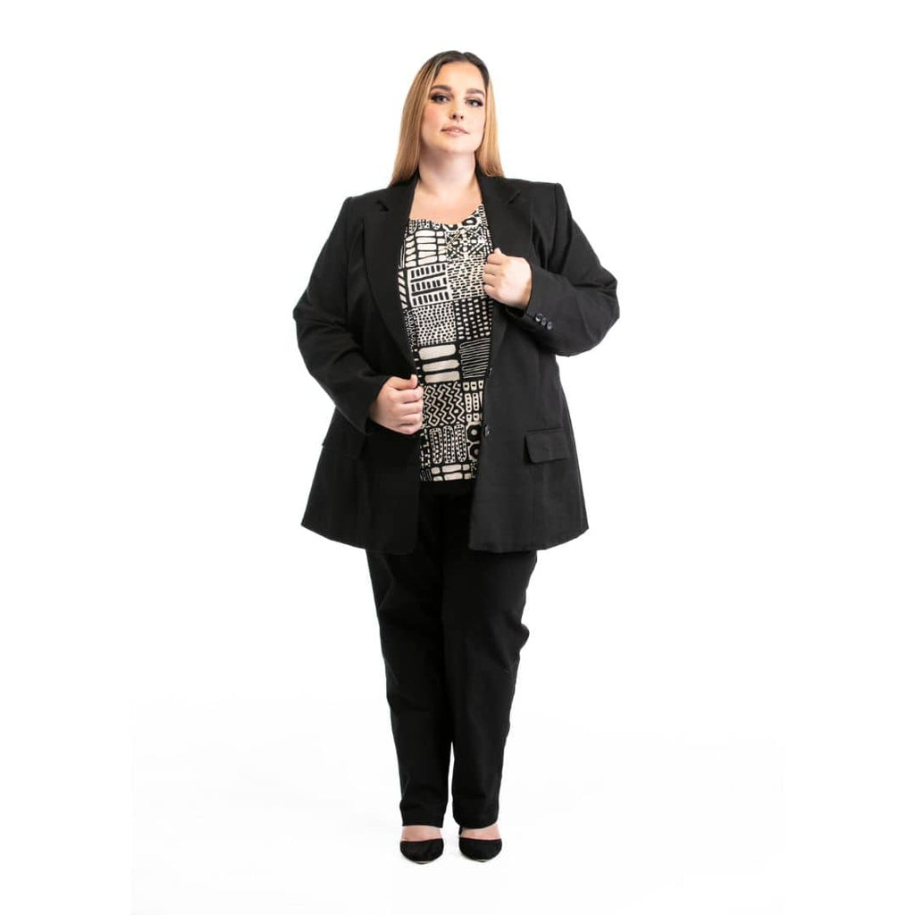 Blazer Formal Business Attire Female Plus Size Plus Size All
