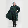 Plus Size Highland Fling Dress Winter22 - made to order in all sizes and a range of flannelette tartans to choose from.