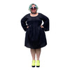 plus size fashion, plus size dress, little black dress, 