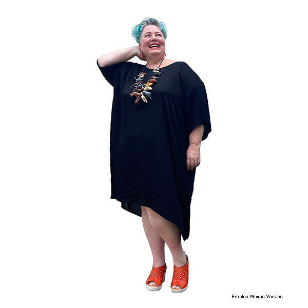 Frankie Oversized Tshirt Rayon Dress Plus Size