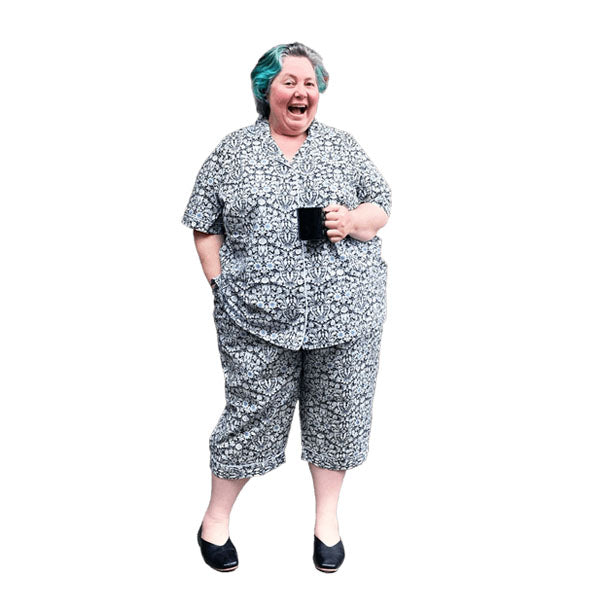 Plus size summer PJs in beautiful soft cotton made to order