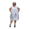 Plus Size Tess Tie Dress with pockets