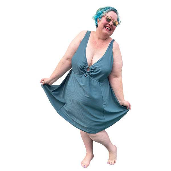 Eco All In One Plus Size Swimdress